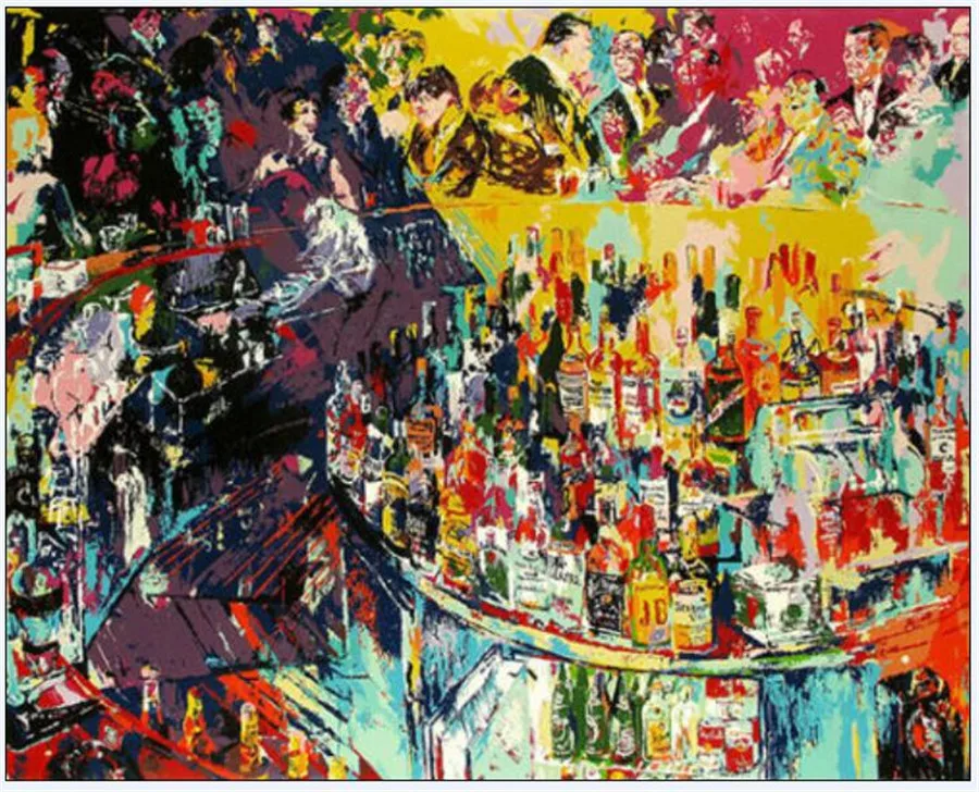 LeRoy Neiman HD Печать современная абстрактная картина маслом на холсте стену для