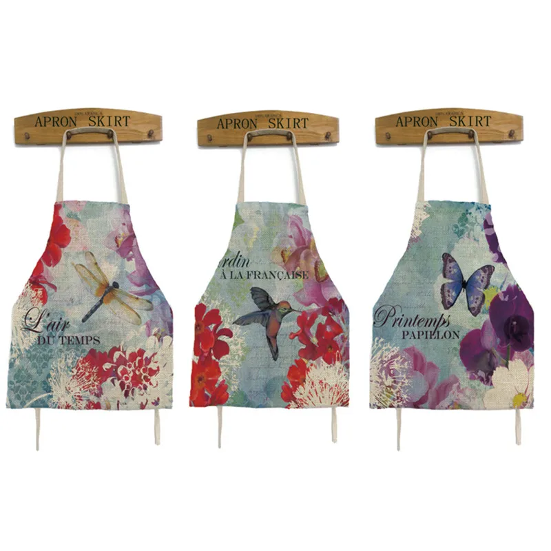 

Butterfly Dragonfly Apron Cooking Apron Funny Novelty BBQ Party Apron Naked Men Women Kitchen Cooking Apron Delantal Cocina