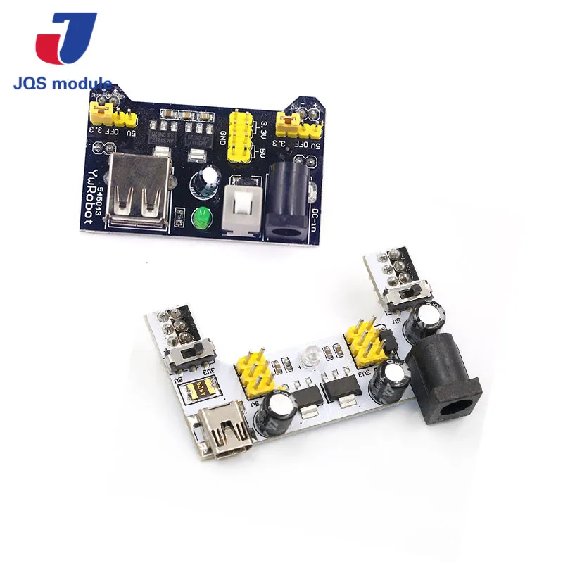 MB102 DC 7 12V микро USB Интерфейс макет Питание модуль MB 102 2 канала доска|Детали