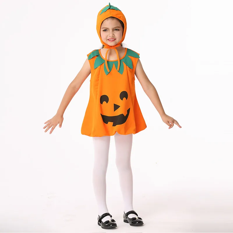 2017 cute halloween costume kids pumpkin outfit clothes for halloween party dresshat kids children school cosplay dress - Cute Halloween Costumes For School 2017 cute halloween costume kids pumpkin outfit clothes for halloween party dresshat kids children school cosplay dress - Cute Halloween Costumes For School