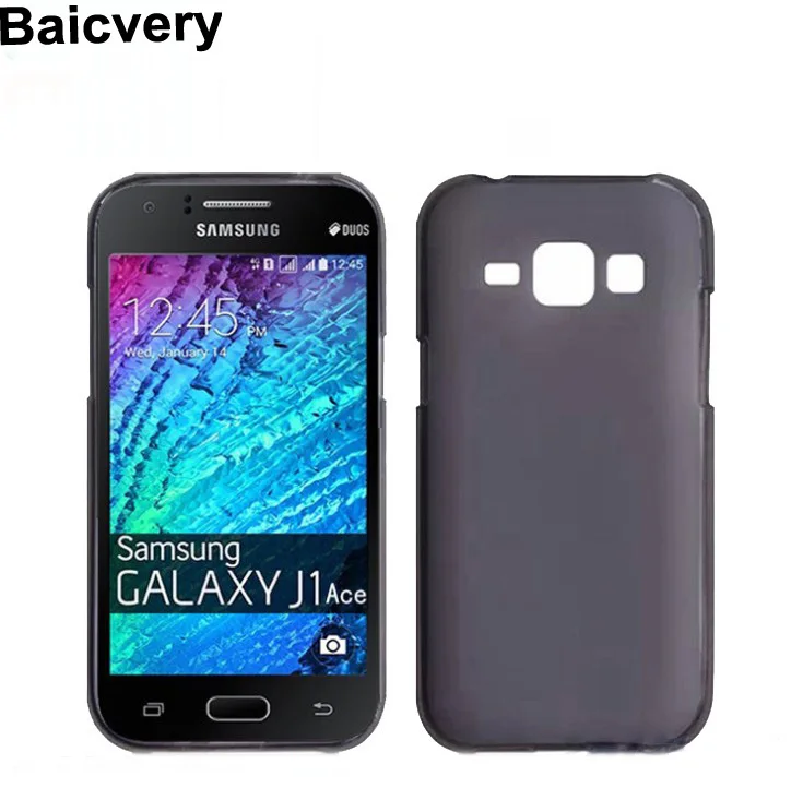 Мягкий ТПУ резиновый матовый чехол из силиконового геля для Samsung Galaxy J1 Ace J110
