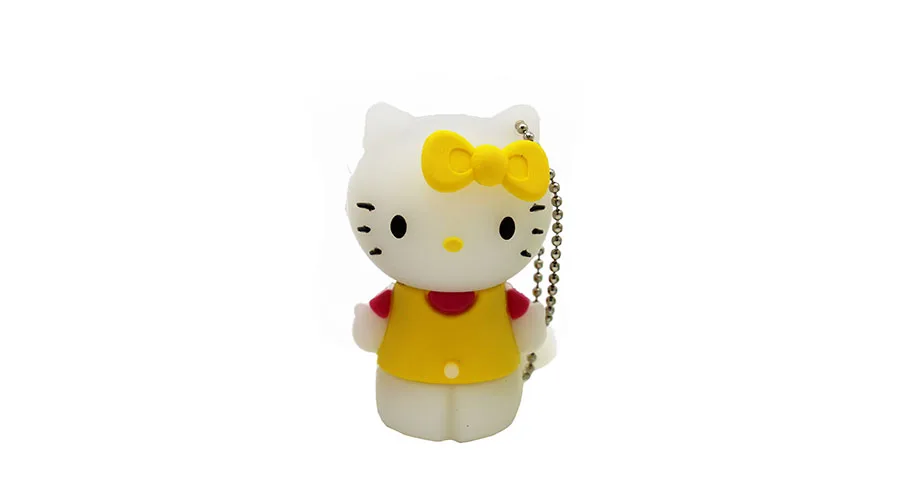 Симпатичный usb-флеш-накопитель Hello Kitty Flash Drive 4 ГБ 8 ГБ 16 ГБ 32 ГБ 64 ГБ Флешка USB 2,0 Usb