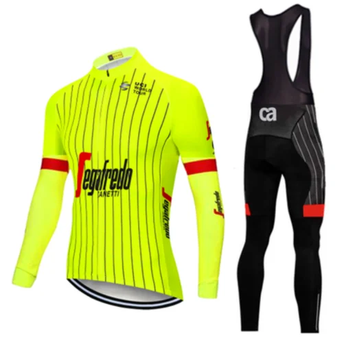 Треккинг Marca de alta qualidade pro tecidos Finos desgaste Ciclismo longo Jersey ciclismo roupas bicicleta roupas Calcas