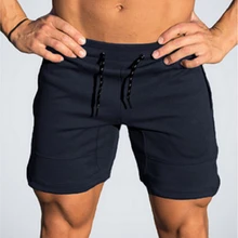 Для мужчин s Рубашки домашние Бодибилдинг бег Фитнес Короткие штаны Для Мужчин Тренировки Повседневное свободные хлопковые шорты