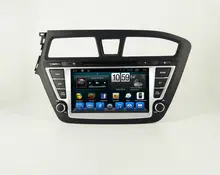 For Capacitive Android 6.0 car dvd GPS for Hyundai I20 2014 2015 radio IPOD SWC bluetooth OBD mirror link 3G wifi free shipping