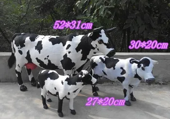 

Dairy cow toy polyethylene & furs handicraft,decoration toy Christmas gift A583