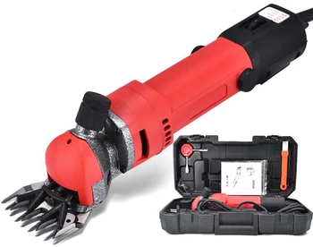 

750W 220V-240V Electric Sheep Shearing Clipper Scissors Shears Cutter Goat Horse Clipper Machine 13 teeth blade 6 Gears Speed