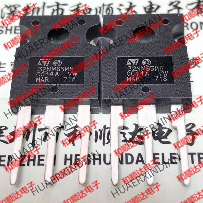 Новый оригинальный 32N65M5 STW32N65M5 TO 247 650V 24A|Индукторы| |