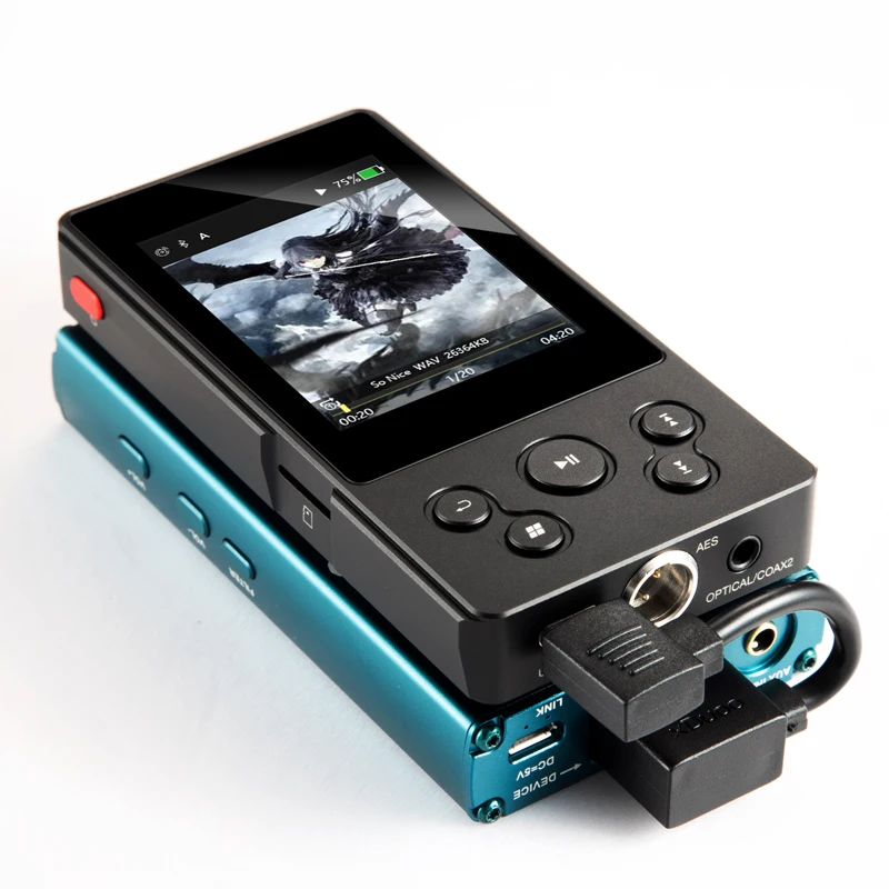XDUOO X10T II Bluetooth HIFI цифровой проигрыватель музыкальный плеер MP3 Поддержка DSD256 PCM 384HKz/32 бит оптический/коаксиальный/AES/USB выход