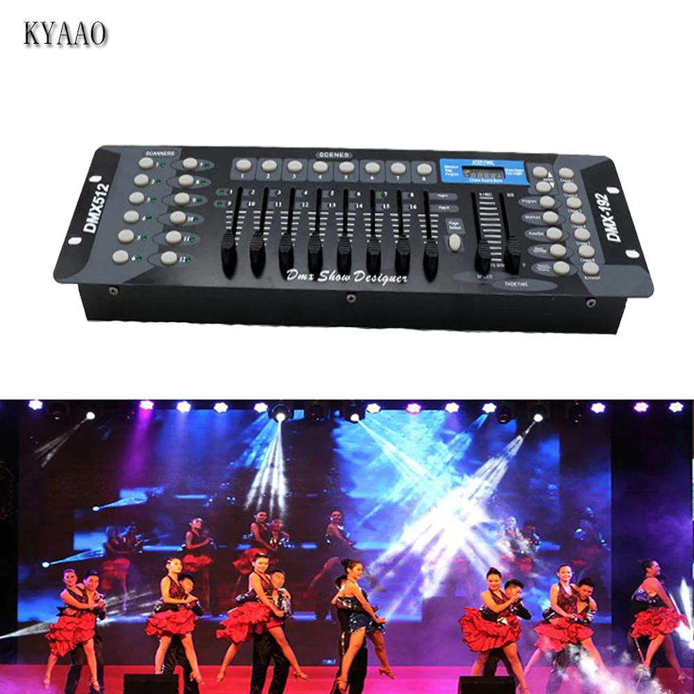 Беспроводной консольный контроллер DMX 512 светильник с движущейся головкой 192