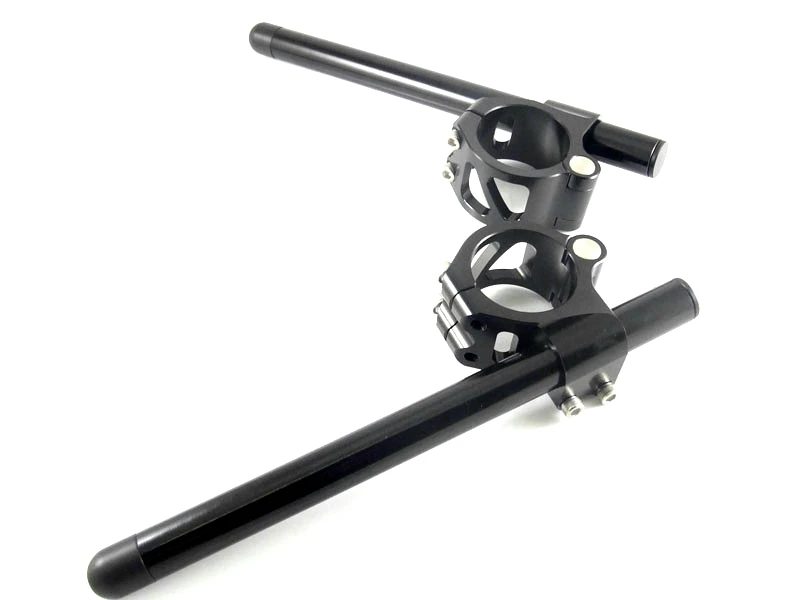 

Motorcycle Racing CNC Clip On Handle Bars For KAWASAKI ZX6R 2003-2008 50MM Clip On Handle Bars Black