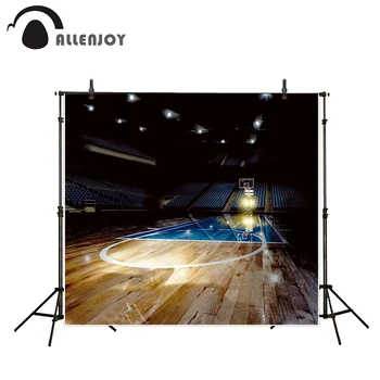 

Allenjoy background photography basketball court sport wood floor professional camera original design photo studio