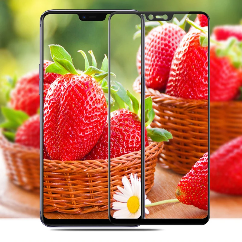 Полный Экран закаленное Стекло высококачественный защитный чехол для OPPO F7 F5 llit