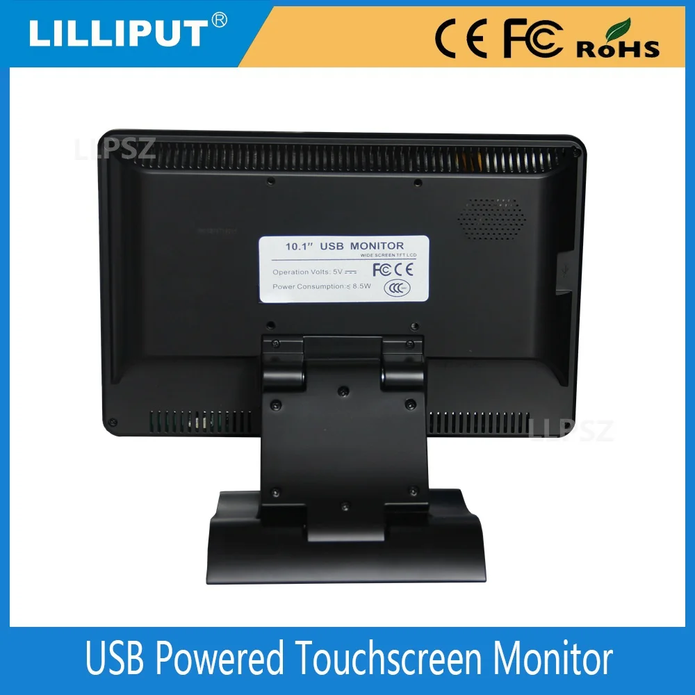 Lilliput UM-1010/C/T USB 5 Volt Powered 4 wire Resistive 10.1 inch Touchscreen Monitor NOT VGA input, just USB Input