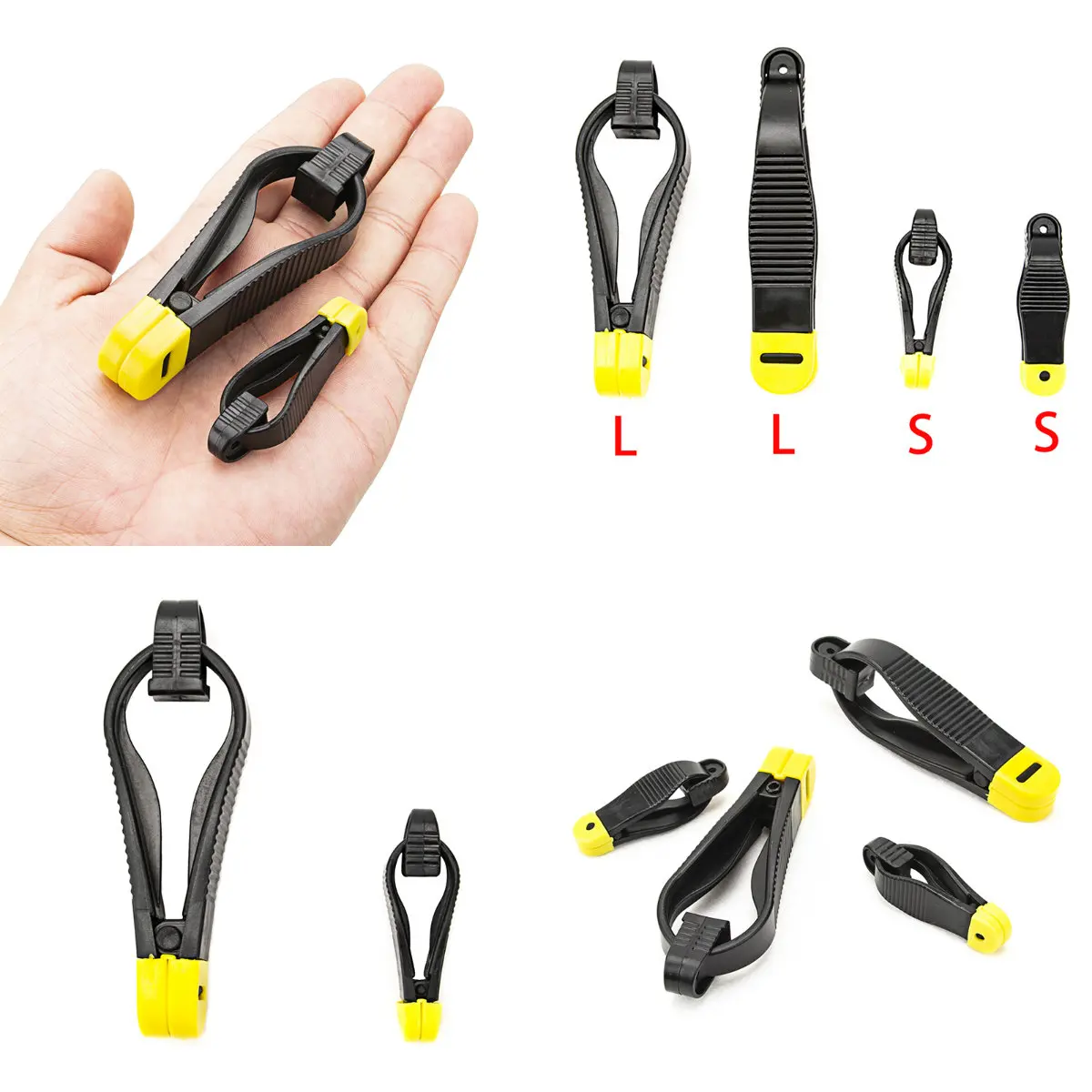 New Mini Power Grip Planer Board Snap Trolling Weight Release Clip for