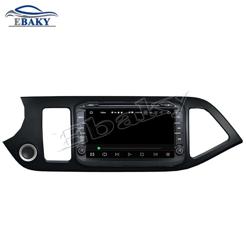 Top NaviTopia 8inch 4GB RAM 64GB ROM Octa Core Android 9.0 Car DVD Radio for Kia PICANTO 2014 with GPS Navigation/wifi/bluetooth 16