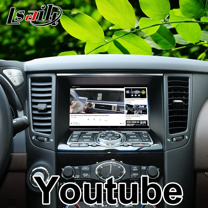 Автомобильный GPS навигатор на Android 9 0 LVDS видео интерфейс для Infiniti FX 35 FX37 FX50