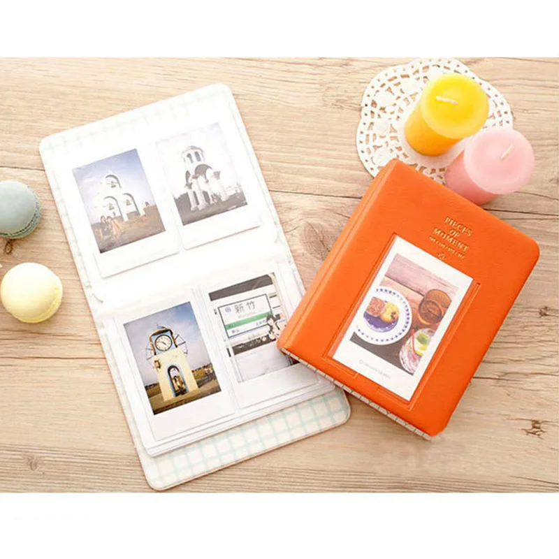 64 карманы 3 дюймов фотоальбом Fujifilm Instax Mini Плёнки 9 камеры одноступенного процесса