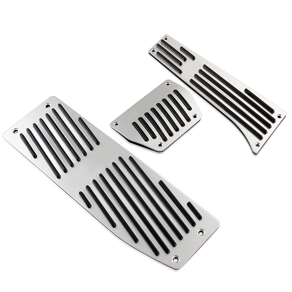 Aluminum Foot Rest Pedals Set Fit For BMW E30 E36 E46 E87 E90 E91 E92 E93 M3 M Tech AT MT Car Pedals Racing Pedals