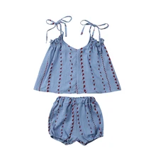 Baby Kid Summer Strap Clothes Set Baby Kid Girls Straps Vest Top+ Floral Shorts Outfits Set Clothes 0-3T 2019 Baby Kid Summer Strap Clothes Set Baby Kid Girls Straps Vest Top+ Floral Shorts Outfits Set Clothes 0-3T 2019