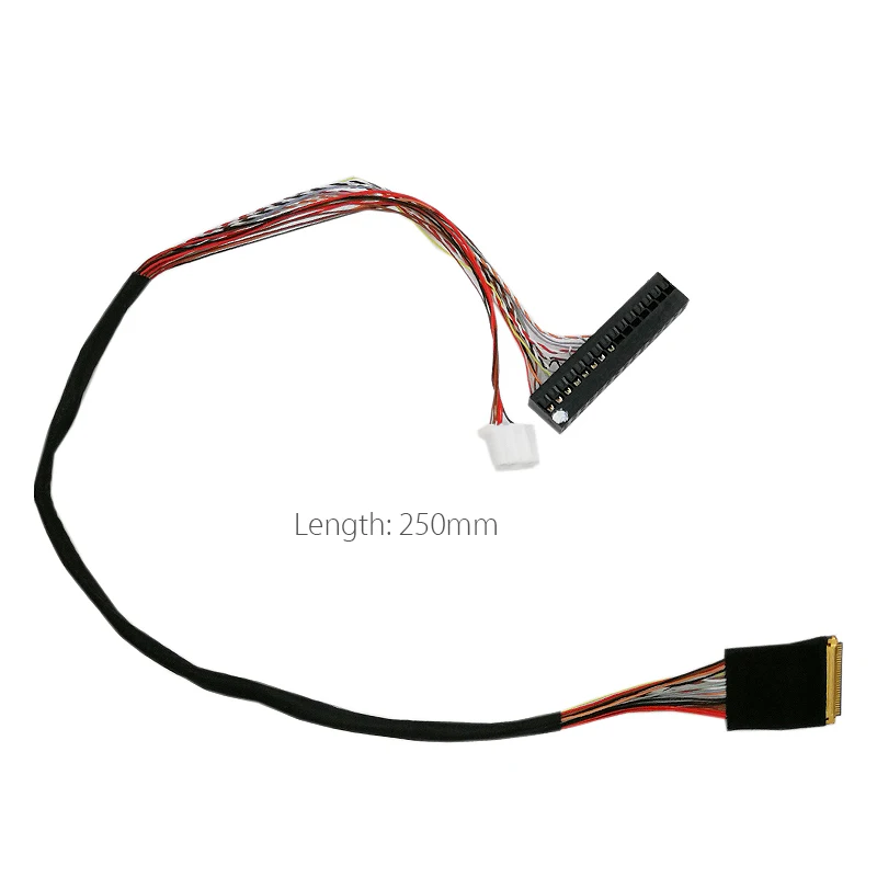 I-PEX 20525-030E-02 булавки шаг 0,4 мм 1ch 6bit 30P кабель низковольтной дифференциальной передачи сигналов для Ipad 2 9,7 дюйма LP097X02 SLQ1 SLQ2 slqe SLN1 SLP1 ЖК-дисплей Дисплей
