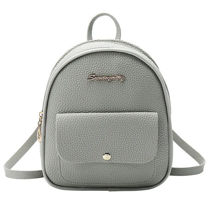 Miyahouse Женский мини-рюкзак из искусственной кожи, дизайнерский женский рюкзак, маленький дорожный рюкзак для девочек, школьный рюкзак для леди