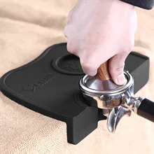 Behokic Coffee Espresso Tamping Corner Mat Pad Made for Baristas With Non-Slippery Food Safe Silicone Kitchen Gadget Tool