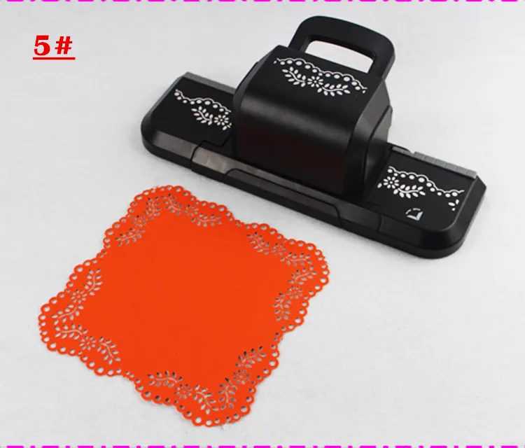 4 inch wicker branch shape craft punch embossing paper level border