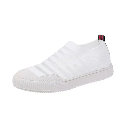 

Breathable mesh socks women's shoes summer shoes 2019 new floor lazy leisure net fly white woven shoes