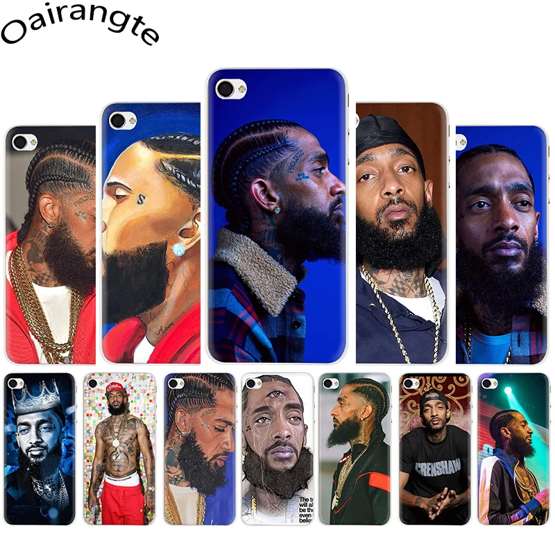 

Rapper Nipsey Hussle Hard Phone Cover Case for iphone 5 5s 5c 6 6s Plus 7 8 Plus X XR XS 11 Pro Max