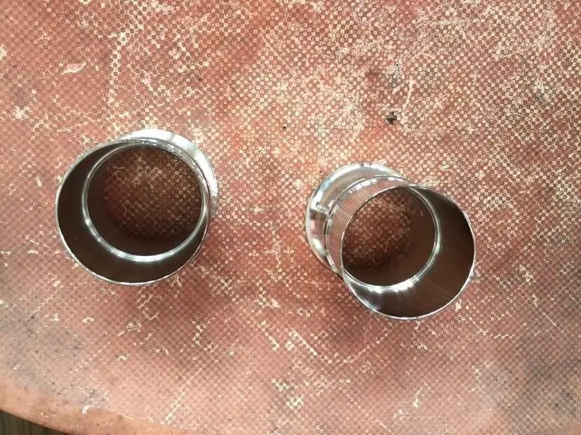 Pair(2pc) Velocity Stacks air horn ram pipes trumpet WEBER 40 DCOE DELLORTO SOLEX