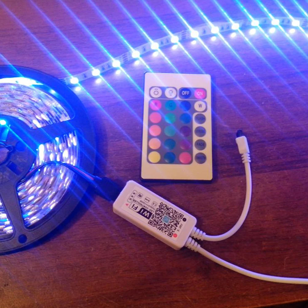 

Covenient Mini Bluetooth WiFi LED RGB/RGBW Controller Smart Phone APP Wireless Control LED Strip Light Panel Lamp Controller