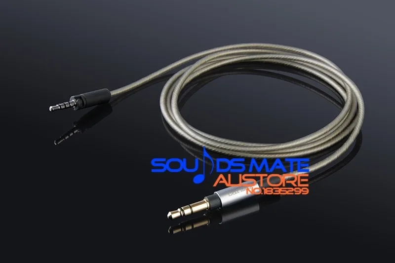 Upgrade Silver Plated OFC Cable For Sennheiser Momentum Over Ear On Ear Headphone 3 Color Select