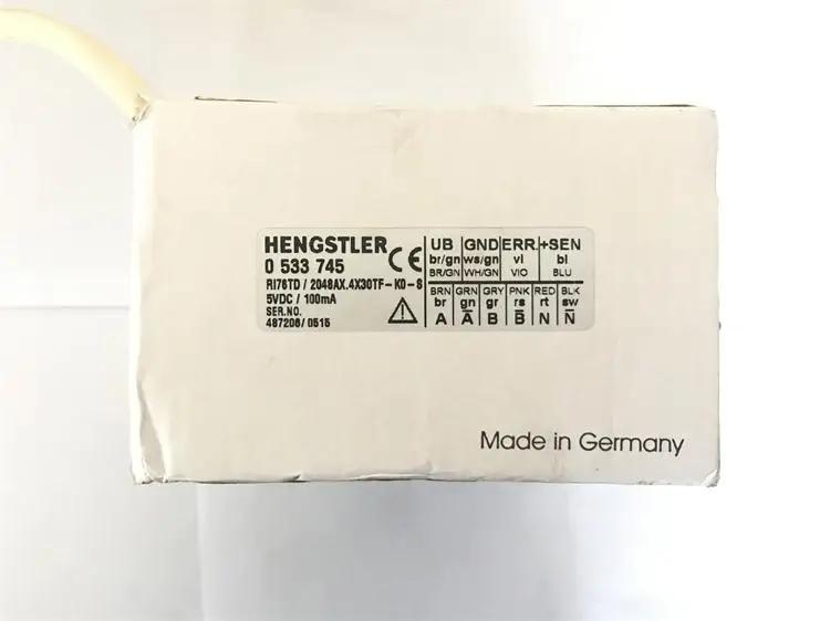 Hengstler Drehgeber RI76TD/4096 EH.4N20 RF-DoD 345/19 