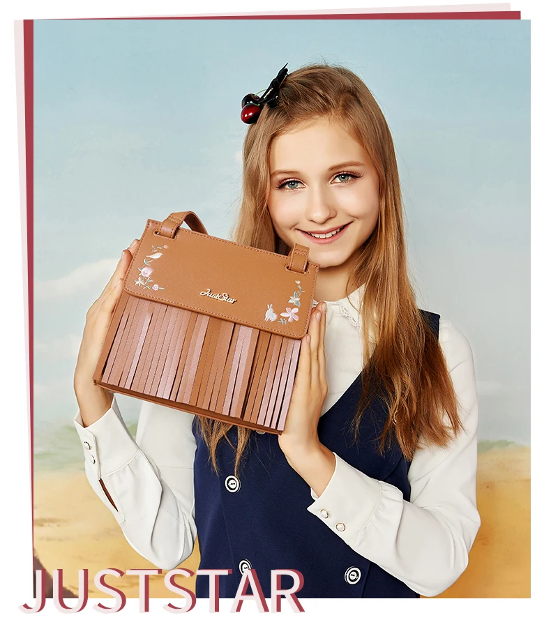 Just star women leather crossobody bag 1