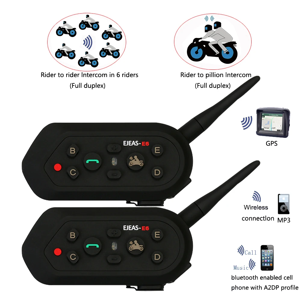 2017-Newest-product-2Pcs-E6-Motorcycle-bluetooth-headset-Intercom-1200M-Motorcycle-BT3-0-Helmet-Interphone-headset (1)