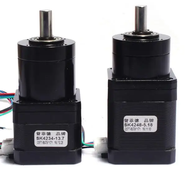 New Best Gear ratio 13:1 Planetary Gearbox stepper motor Nema 17 1.7A Geared Stepper Motor 3d printer stepper motor