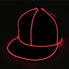 Крутая светящаяся Кепка, Мужская хип-хоп кепка Snapback, женская светящаяся в темноте шляпа-светильник, вечерние принадлежности для Хэллоуина