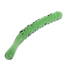 Cute Fruit Glass Crystal G Spot Jelly font b Dildos b font Game Penis Anal Sex