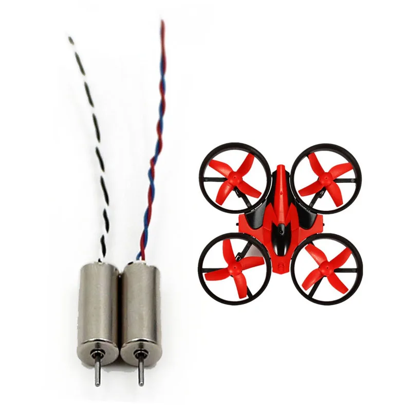 

RC aircraft parts for E010 H36 motor remote control helicopter CW + CCW motor 2PCS four-axis