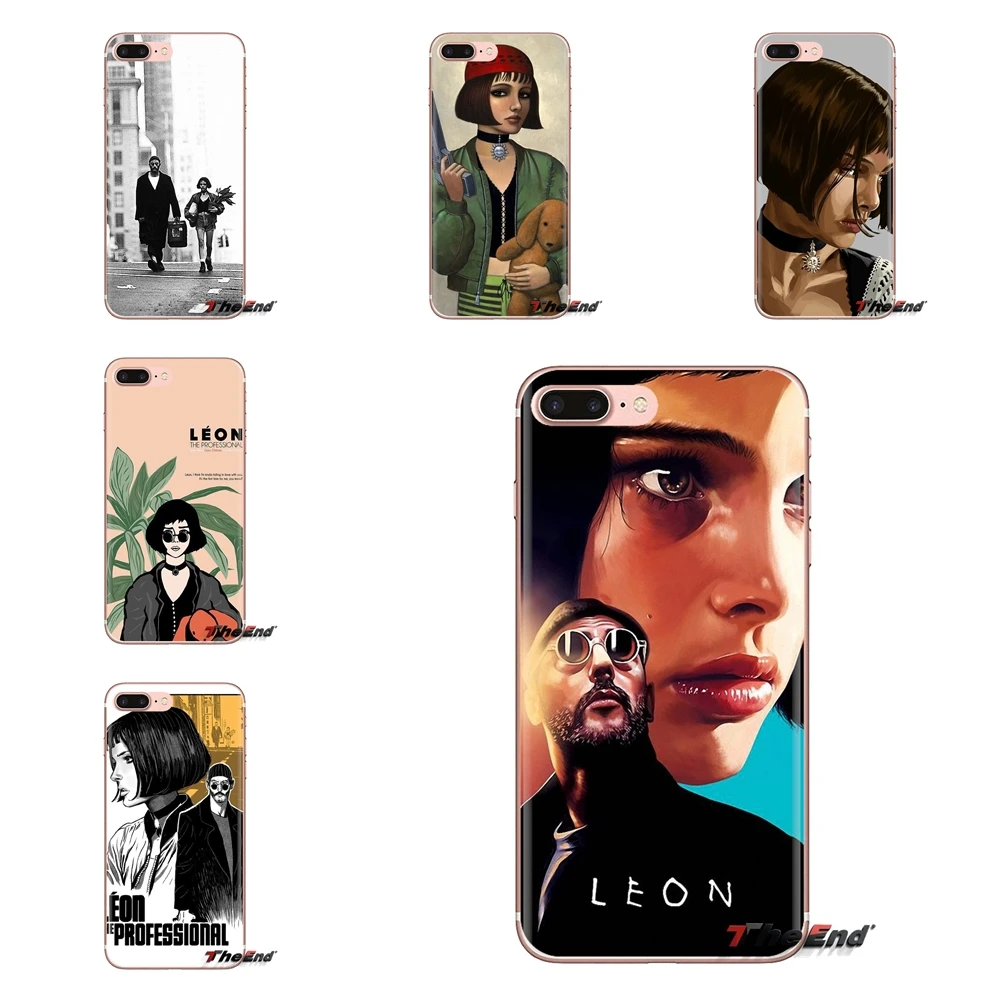 

leon the professional For Xiaomi Mi4 Mi5 Mi5S Mi6 Mi A1 A2 5X 6X 8 9 Lite SE Pro Mi Max Mix 2 3 2S Transparent Soft Cases Covers