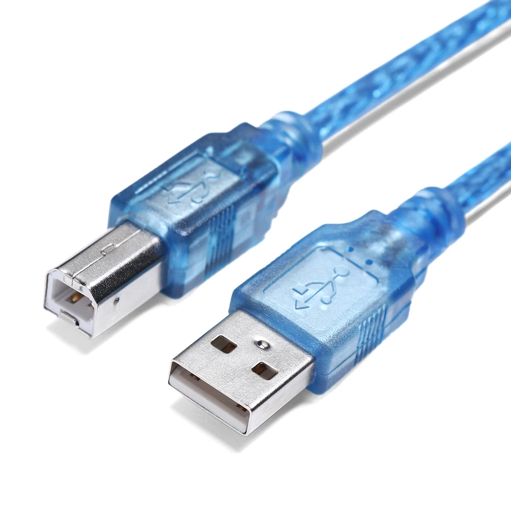 Кабель для принтера USB 2 0 типа A с разъемом Папа B сверхскоростная Синхронизация