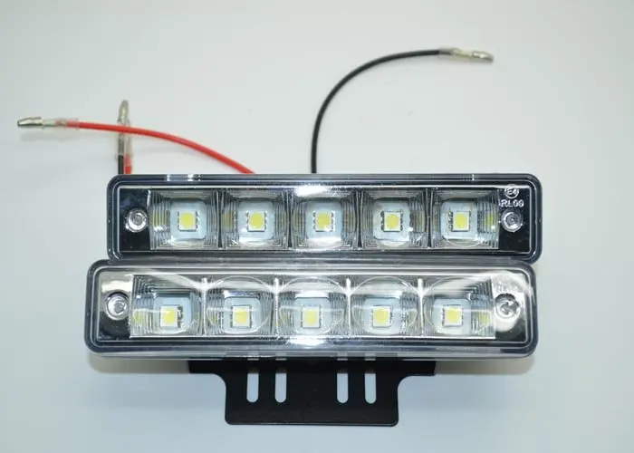 Super Bright 5050SMD LED Daytime Running Light DRL Kit Fog Day Driving Daylight 100% waterproof E4 car fog lights | Автомобили и