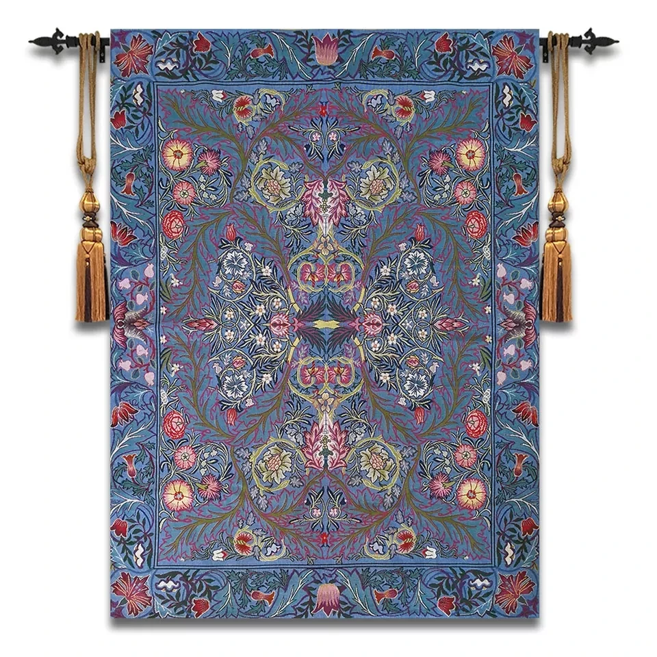 Oil painting pattern blending tapestry carpet 102*140cm , living room