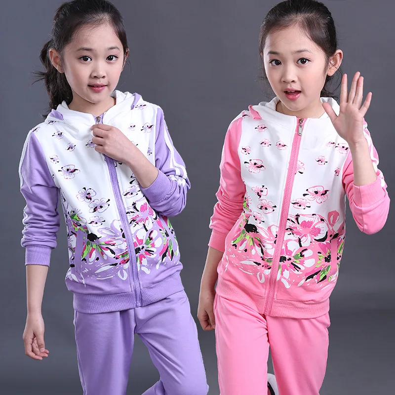 flower girl tracksuit