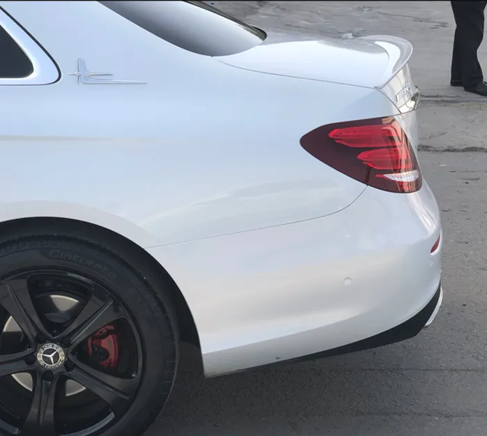 Для Benz E class W213 спойлер e43 стиль ABS Материал заднее крыло автомобиля праймер краска