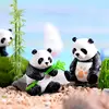 Figurines Miniatures Resin Pandas Garden Plant Flower Pot Bonsai Dollhouse Decoration Home Decoration Accessories ► Photo 2/6