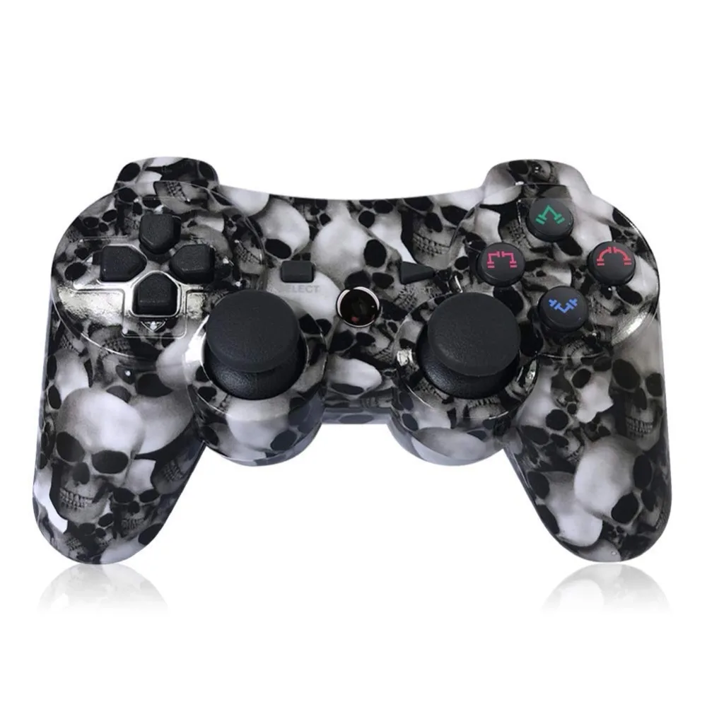 

K ISHAKO for PS3 Controller Wireless Double Shock Gamepad for Playstation 3 Remote, Sixaxis PS3 Controller with Charging Cable