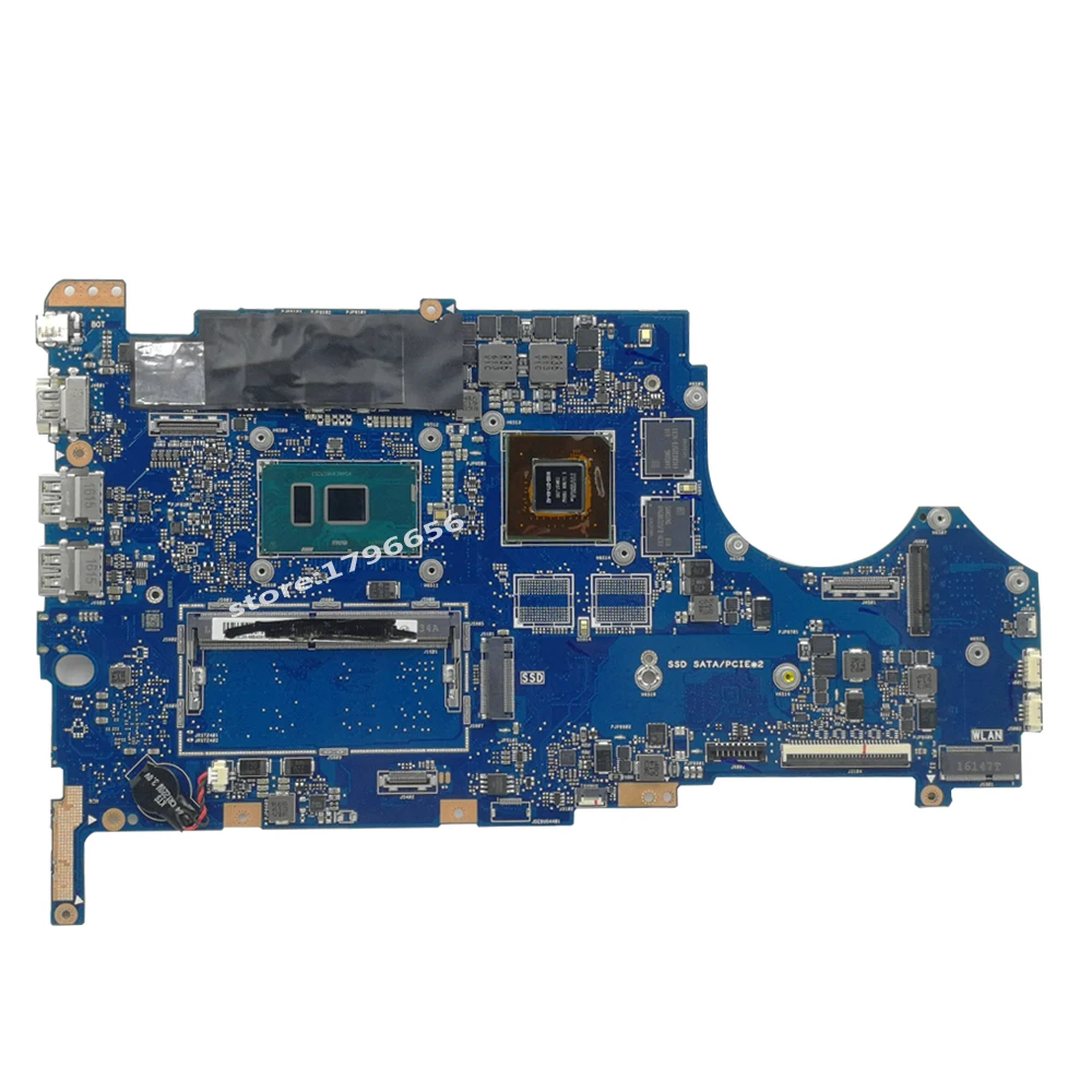  Q524UQ Laptop Motherboard Q524U Q524UQ FOR Asus Fully tested 8G RAM I7-6500U 2GB Graphics card