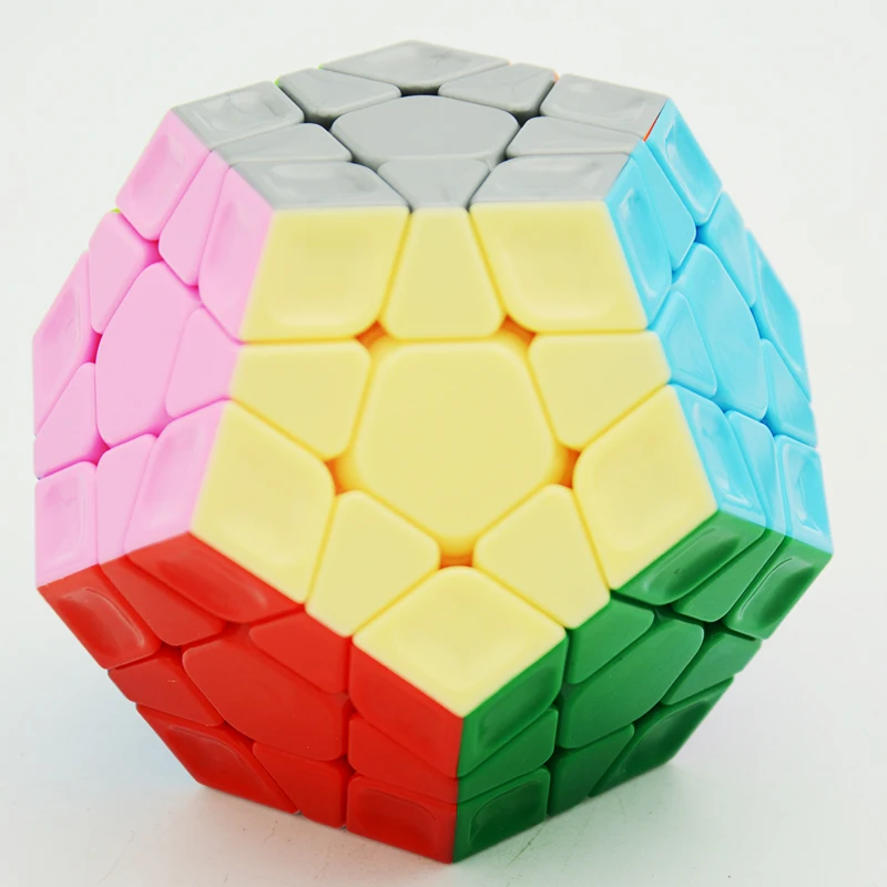 Циклон для мальчиков Dodecahedron Радуга 3x3 волшебный куб без наклеек скоростной куб пазл игрушки Обучающие Развивающие игрушки для детей